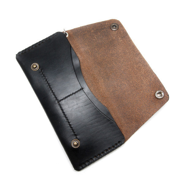 Black Chromexcel Long Wallet