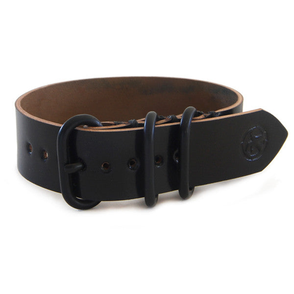 Black Shell Cordovan Watch Band