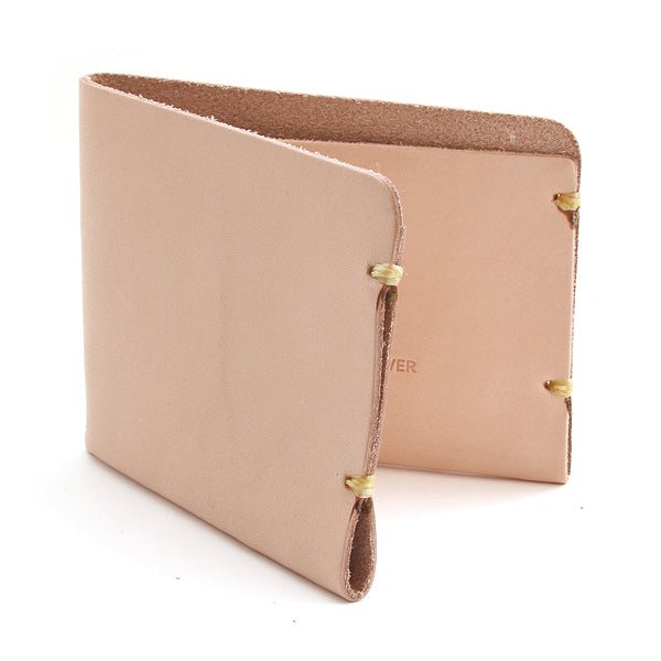 McGraw Minimal Leather Wallet Natural