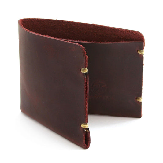 McGraw Minimal Leather Wallet Oiled Brow