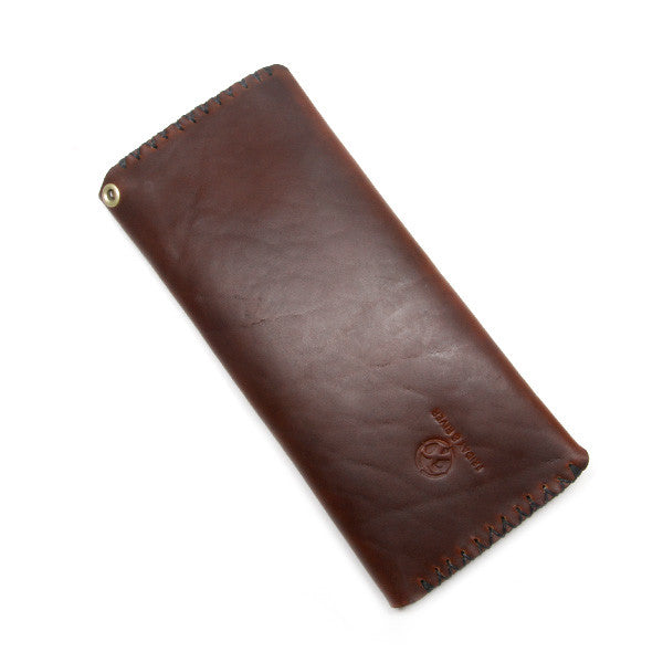 Brown Horween Long Wallet