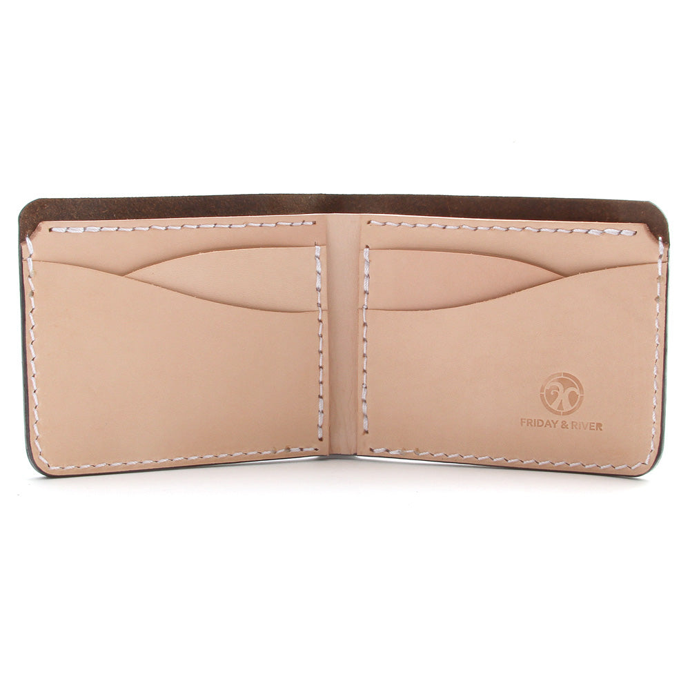 premium leather wallet inside
