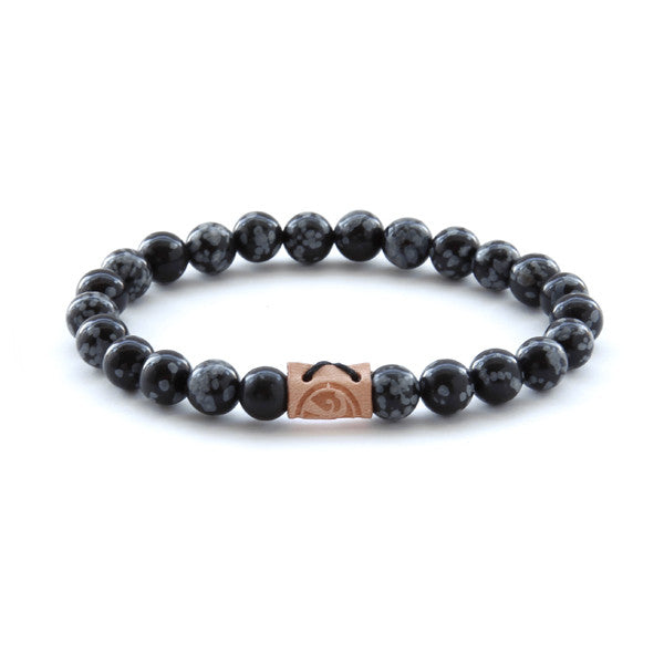 Round Stone Bracelet  - Midnight