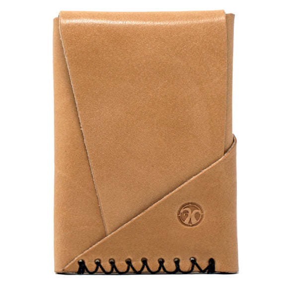 Minimalist Shadow Card Wallet Whiskey Front